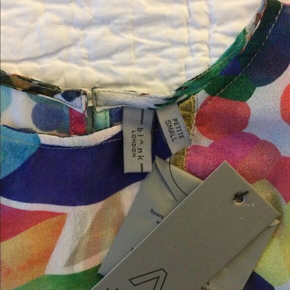 NWT Blank London SP multicolor top Anthropologie - Picture 4 of 8